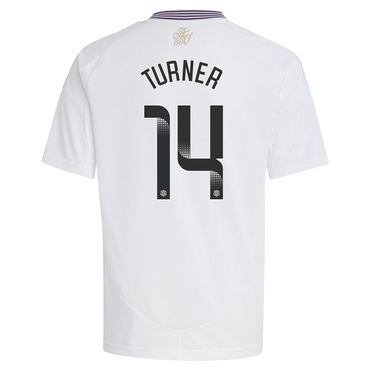 AVFC aston villa wsl adidas away shirt 2024-25 – kids with turner 14 printing Collection | Official Aston Villa Kits and Apparel