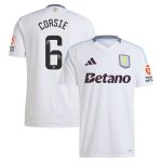 AVFC aston villa wsl adidas away shirt 2024-25 with corsie 6 printing Collection | Official Aston Villa Kits and Apparel