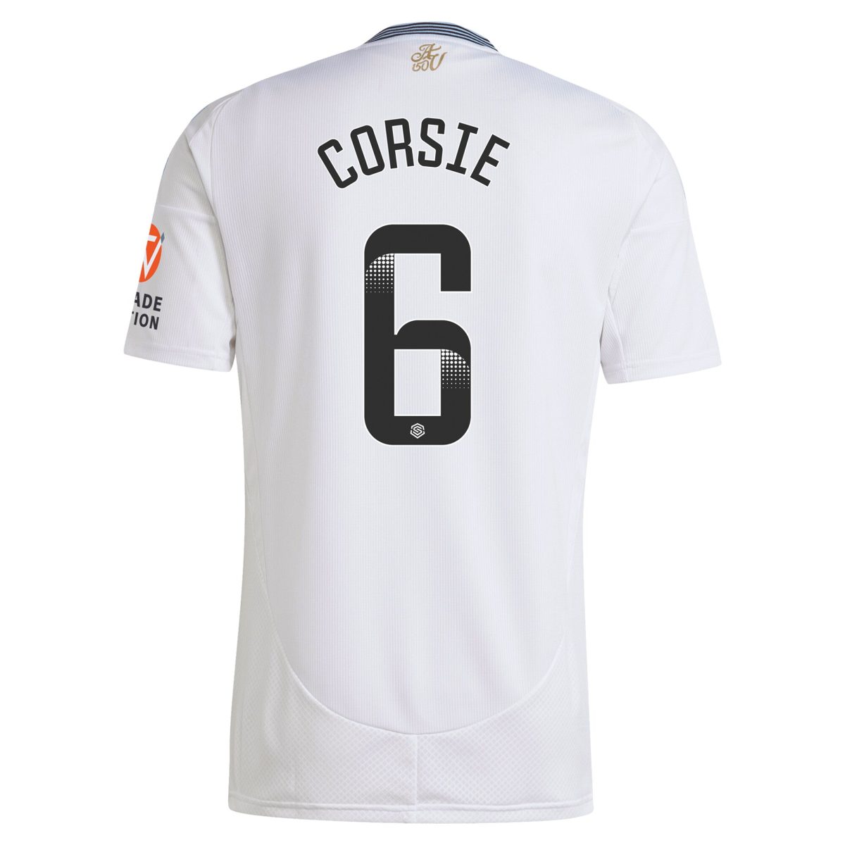 AVFC aston villa wsl adidas away shirt 2024-25 with corsie 6 printing Collection | Official Aston Villa Kits and Apparel