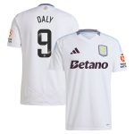 AVFC aston villa wsl adidas away shirt 2024-25 with daly 9 printing Collection | Official Aston Villa Kits and Apparel