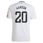 AVFC aston villa wsl adidas away shirt 2024-25 with hanson 20 printing Collection | Official Aston Villa Kits and Apparel