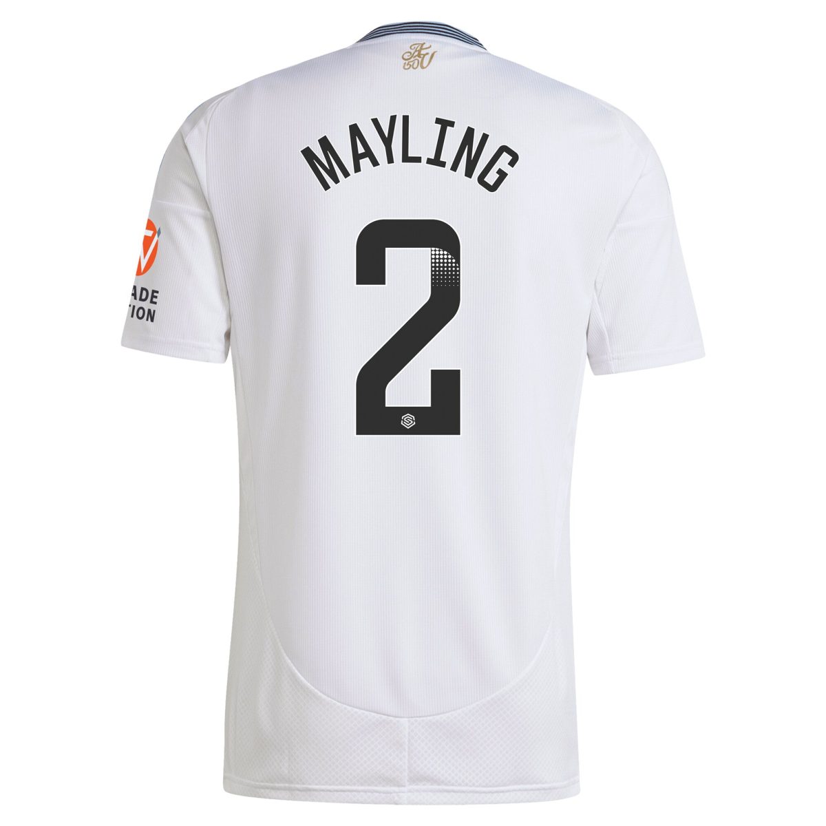 AVFC aston villa wsl adidas away shirt 2024-25 with mayling 2 printing Collection | Official Aston Villa Kits and Apparel