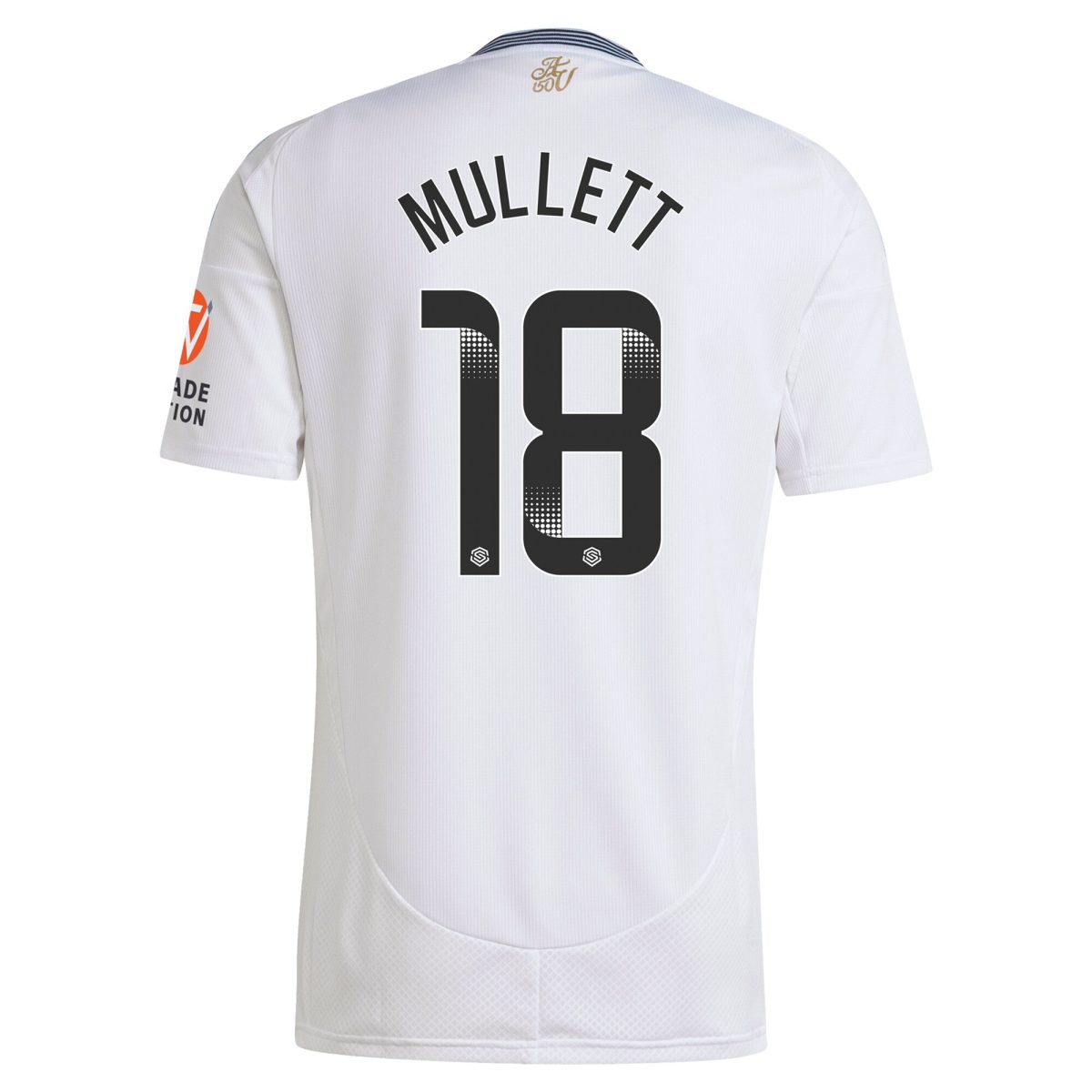 AVFC aston villa wsl adidas away shirt 2024-25 with mullett 18 printing Collection | Official Aston Villa Kits and Apparel