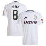 AVFC aston villa wsl adidas away shirt 2024-25 with nobbs 8 printing Collection | Official Aston Villa Kits and Apparel