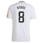 AVFC aston villa wsl adidas away shirt 2024-25 with nobbs 8 printing Collection | Official Aston Villa Kits and Apparel