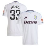 AVFC aston villa wsl adidas away shirt 2024-25 with pacheco 33 printing Collection | Official Aston Villa Kits and Apparel