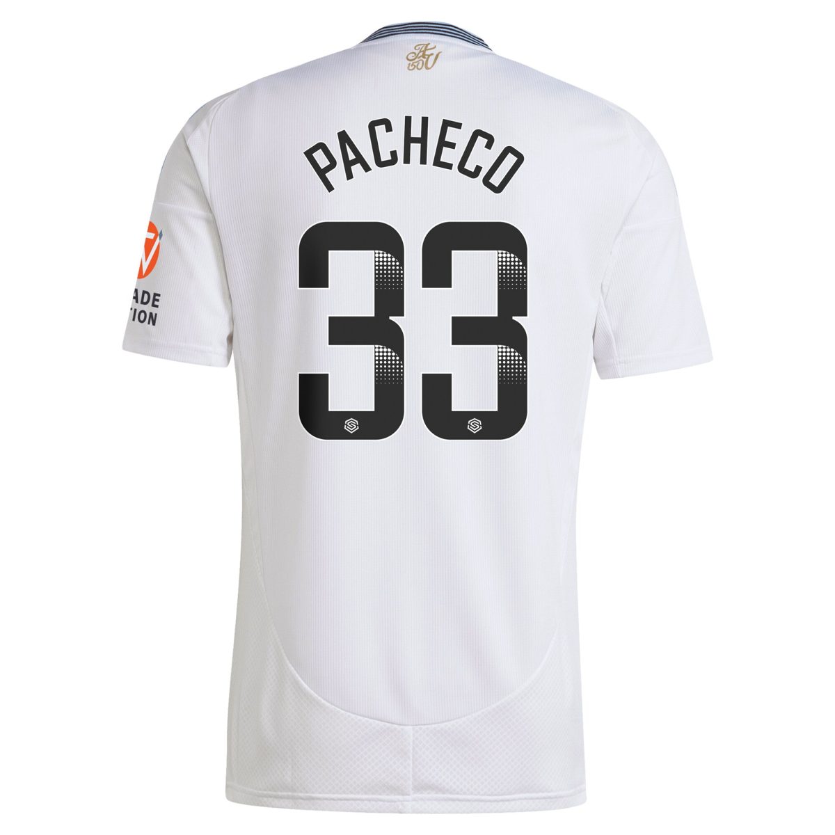 AVFC aston villa wsl adidas away shirt 2024-25 with pacheco 33 printing Collection | Official Aston Villa Kits and Apparel