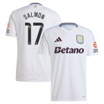 AVFC aston villa wsl adidas away shirt 2024-25 with salmon 17 printing Collection | Official Aston Villa Kits and Apparel