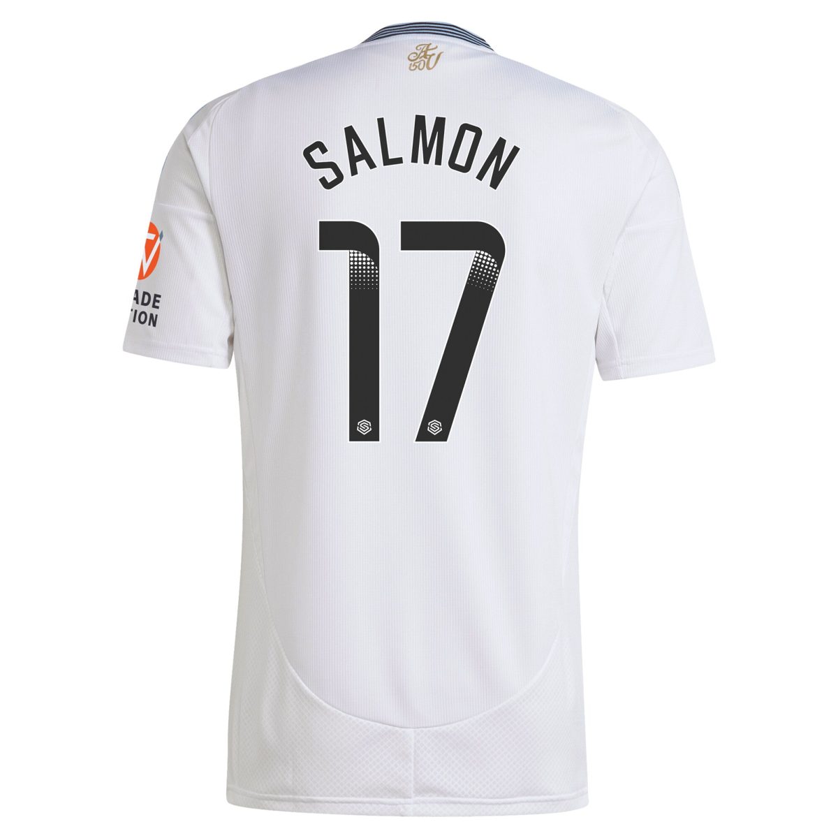 AVFC aston villa wsl adidas away shirt 2024-25 with salmon 17 printing Collection | Official Aston Villa Kits and Apparel
