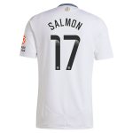 AVFC aston villa wsl adidas away shirt 2024-25 with salmon 17 printing Collection | Official Aston Villa Kits and Apparel