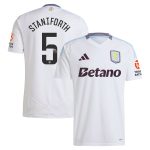 AVFC aston villa wsl adidas away shirt 2024-25 with staniforth 5 printing Collection | Official Aston Villa Kits and Apparel