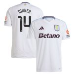 AVFC aston villa wsl adidas away shirt 2024-25 with turner 14 printing Collection | Official Aston Villa Kits and Apparel