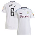 AVFC aston villa wsl adidas away shirt 2024-25 – womens with corsie 6 printing Collection | Official Aston Villa Kits and Apparel