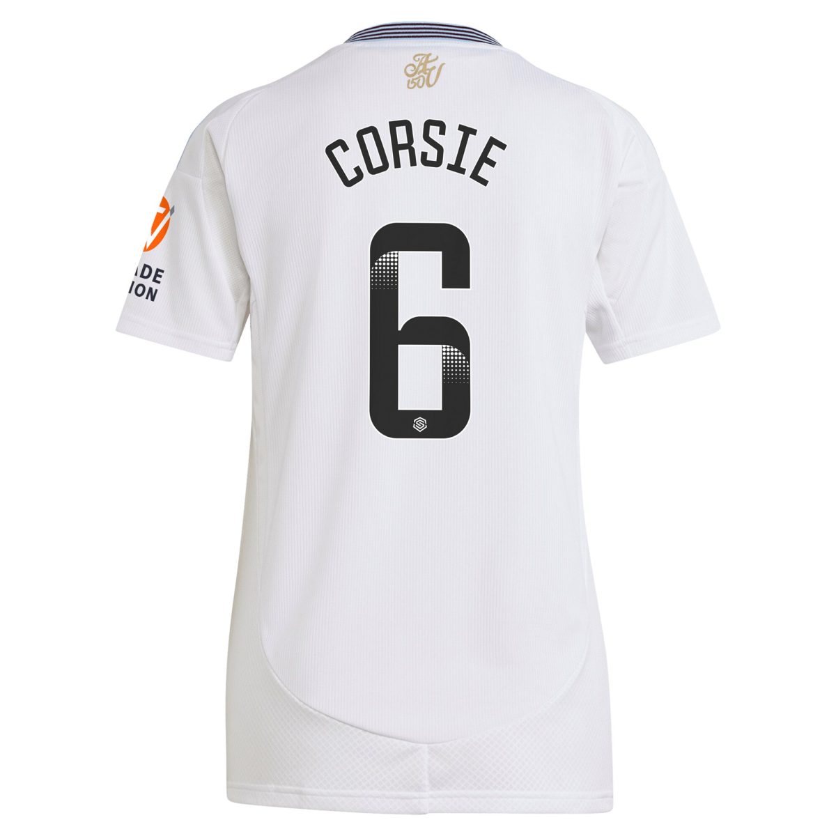AVFC aston villa wsl adidas away shirt 2024-25 – womens with corsie 6 printing Collection | Official Aston Villa Kits and Apparel