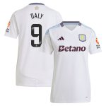 AVFC aston villa wsl adidas away shirt 2024-25 – womens with daly 9 printing Collection | Official Aston Villa Kits and Apparel
