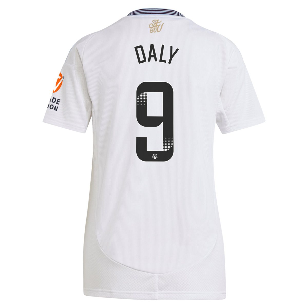 AVFC aston villa wsl adidas away shirt 2024-25 – womens with daly 9 printing Collection | Official Aston Villa Kits and Apparel