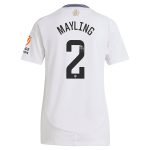 AVFC aston villa wsl adidas away shirt 2024-25 – womens with mayling 2 printing Collection | Official Aston Villa Kits and Apparel
