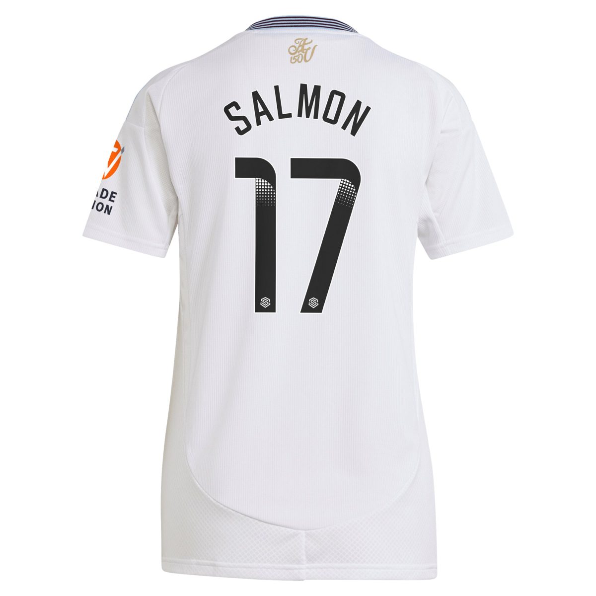 AVFC aston villa wsl adidas away shirt 2024-25 – womens with salmon 17 printing Collection | Official Aston Villa Kits and Apparel
