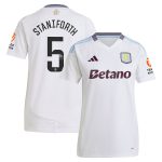 AVFC aston villa wsl adidas away shirt 2024-25 – womens with staniforth 5 printing Collection | Official Aston Villa Kits and Apparel