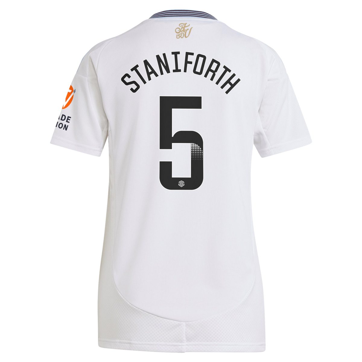 AVFC aston villa wsl adidas away shirt 2024-25 – womens with staniforth 5 printing Collection | Official Aston Villa Kits and Apparel