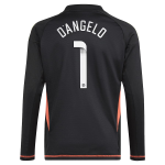 AVFC aston villa wsl adidas goalkeeper shirt 2024-25 – long sleeve – kids with d8217angelo 1 printing Collection | Official Aston Villa Kits and Apparel