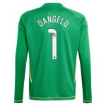 AVFC aston villa wsl adidas goalkeeper shirt 2024-25 – long sleeve – kids with dangelo 1 printing – 202712206-01 Collection | Official Aston Villa Kits and Apparel
