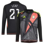 AVFC aston villa wsl adidas goalkeeper shirt 2024-25 – long sleeve – kids with leat 21 printing Collection | Official Aston Villa Kits and Apparel