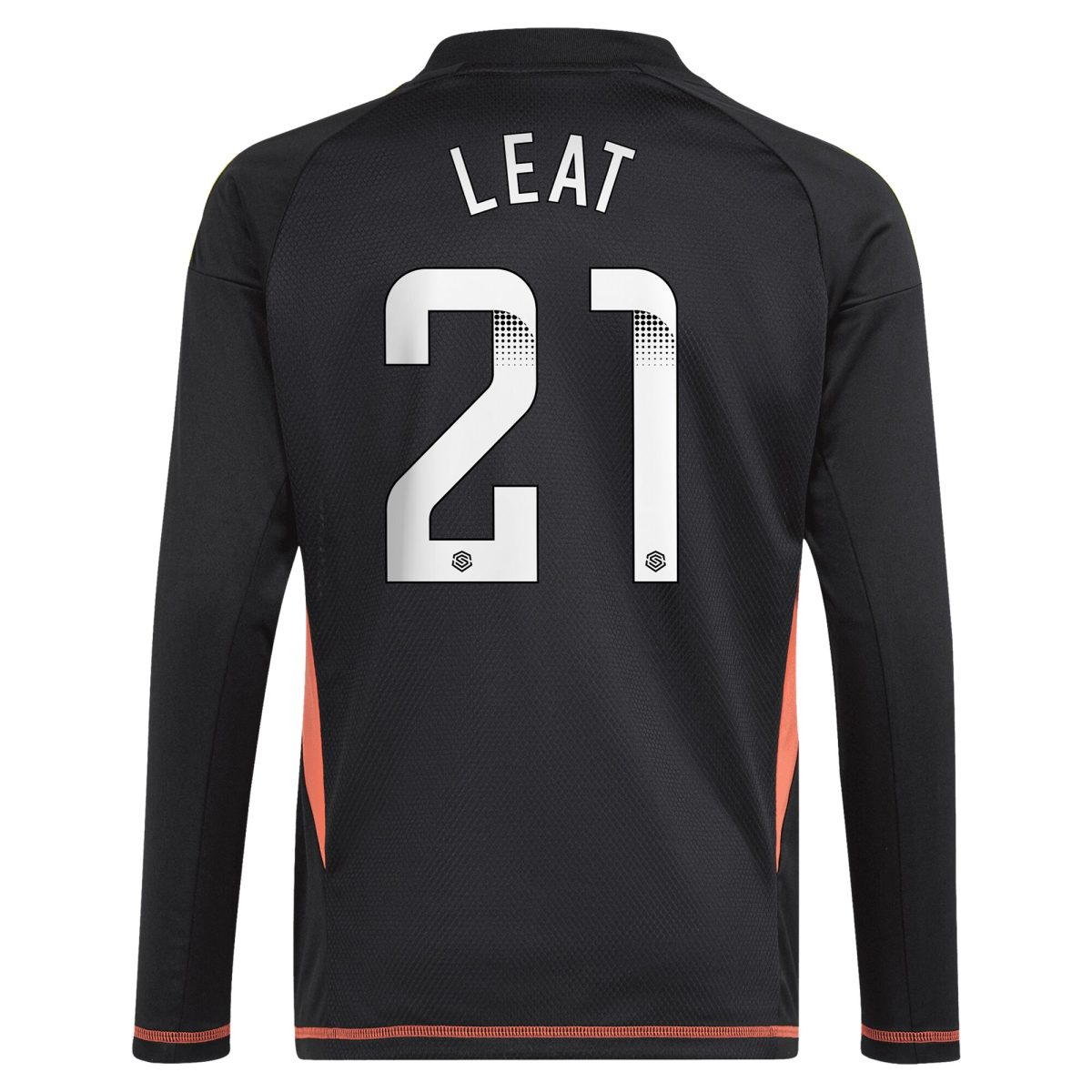 AVFC aston villa wsl adidas goalkeeper shirt 2024-25 – long sleeve – kids with leat 21 printing Collection | Official Aston Villa Kits and Apparel