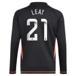 AVFC aston villa wsl adidas goalkeeper shirt 2024-25 – long sleeve – kids with leat 21 printing Collection | Official Aston Villa Kits and Apparel