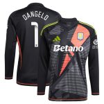 AVFC aston villa wsl adidas goalkeeper shirt 2024-25 – long sleeve with d8217angelo 1 printing Collection | Official Aston Villa Kits and Apparel