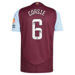 AVFC aston villa wsl adidas home authentic shirt 2024-25 with corsie 6 printing Collection | Official Aston Villa Kits and Apparel