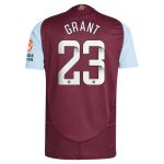 AVFC aston villa wsl adidas home authentic shirt 2024-25 with grant 23 printing Collection | Official Aston Villa Kits and Apparel