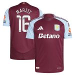 AVFC aston villa wsl adidas home authentic shirt 2024-25 with maritz 26 printing Collection | Official Aston Villa Kits and Apparel