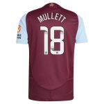 AVFC aston villa wsl adidas home authentic shirt 2024-25 with mullett 18 printing Collection | Official Aston Villa Kits and Apparel
