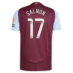 AVFC aston villa wsl adidas home authentic shirt 2024-25 with salmon 17 printing Collection | Official Aston Villa Kits and Apparel