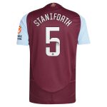 AVFC aston villa wsl adidas home authentic shirt 2024-25 with staniforth 5 printing Collection | Official Aston Villa Kits and Apparel