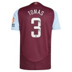 AVFC aston villa wsl adidas home authentic shirt 2024-25 with tomás 3 printing Collection | Official Aston Villa Kits and Apparel