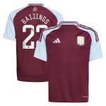 AVFC aston villa wsl adidas home shirt 2024-25 – kids with baijings 22 printing Collection | Official Aston Villa Kits and Apparel
