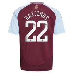 AVFC aston villa wsl adidas home shirt 2024-25 – kids with baijings 22 printing Collection | Official Aston Villa Kits and Apparel