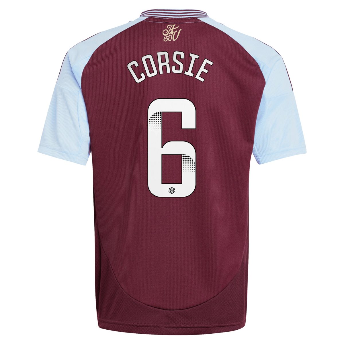 AVFC aston villa wsl adidas home shirt 2024-25 – kids with corsie 6 printing Collection | Official Aston Villa Kits and Apparel