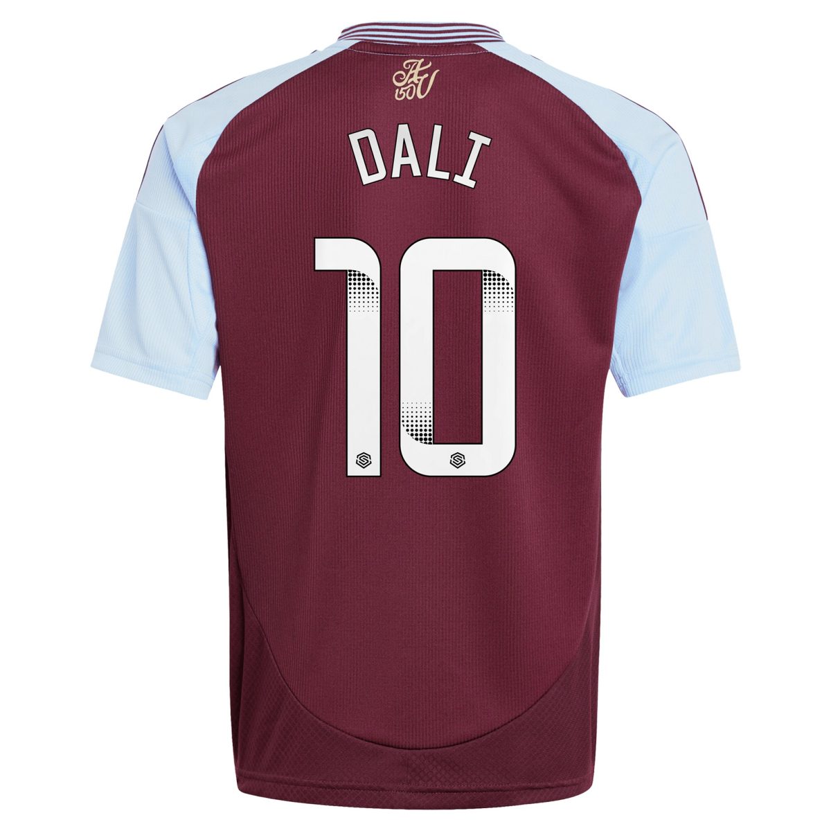 AVFC aston villa wsl adidas home shirt 2024-25 – kids with dali 10 printing Collection | Official Aston Villa Kits and Apparel