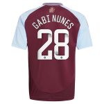 AVFC aston villa wsl adidas home shirt 2024-25 – kids with gabi nunes 28 printing Collection | Official Aston Villa Kits and Apparel