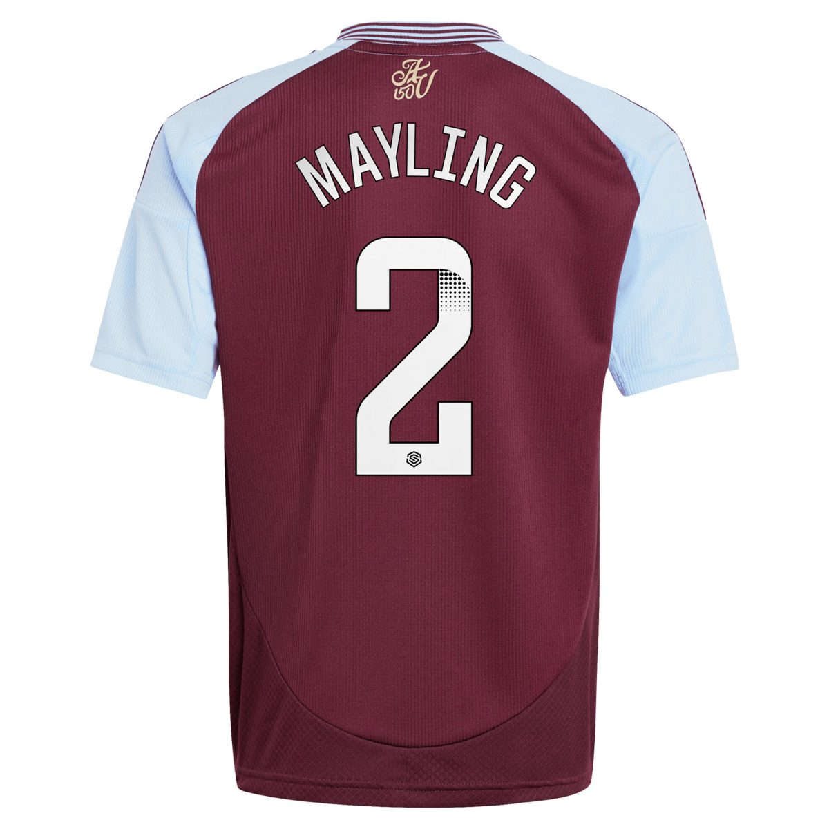AVFC aston villa wsl adidas home shirt 2024-25 – kids with mayling 2 printing Collection | Official Aston Villa Kits and Apparel