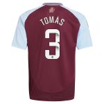AVFC aston villa wsl adidas home shirt 2024-25 – kids with tomás 3 printing Collection | Official Aston Villa Kits and Apparel