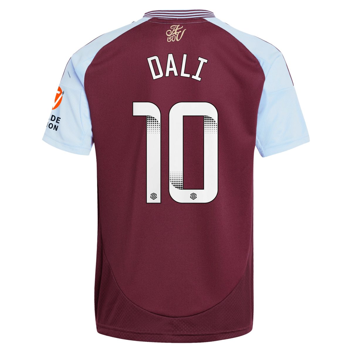 AVFC aston villa wsl adidas home shirt 2024-25 with dali 10 printing Collection | Official Aston Villa Kits and Apparel