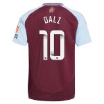 AVFC aston villa wsl adidas home shirt 2024-25 with dali 10 printing Collection | Official Aston Villa Kits and Apparel