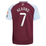 AVFC aston villa wsl adidas home shirt 2024-25 with kearns 7 printing Collection | Official Aston Villa Kits and Apparel