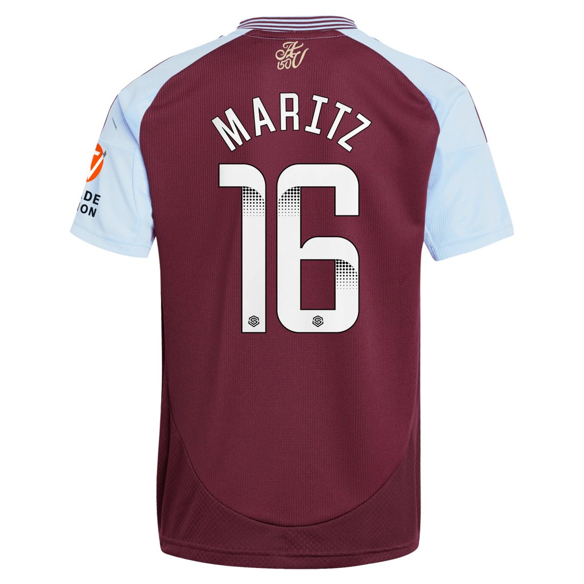 AVFC aston villa wsl adidas home shirt 2024-25 with maritz 26 printing Collection | Official Aston Villa Kits and Apparel