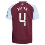 AVFC aston villa wsl adidas home shirt 2024-25 with patten 4 printing Collection | Official Aston Villa Kits and Apparel