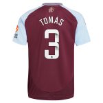 AVFC aston villa wsl adidas home shirt 2024-25 with tomás 3 printing Collection | Official Aston Villa Kits and Apparel